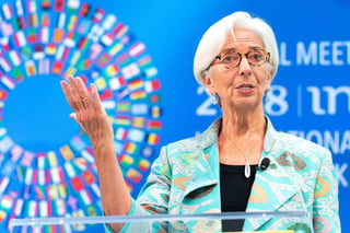La presidenta del Banco Central Europeo, Christine Lagarde, pidió la reactivación del fondo de recuperación para Europa. (ARCHIVO) 