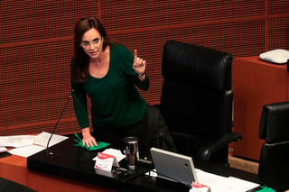 La controvertida legisladora Lilly Téllez aclaró que ella votó por el 'no' a la marihuana.