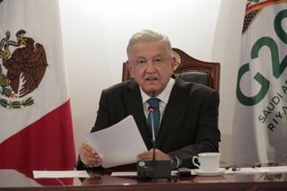 El presidente de México planteó la propuesta en la G20.