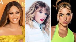 Beyoncé, con nueve candidaturas, Dua Lipa, Taylor Swift y Roddy Rich, con seis cada uno, son los artistas más nominados a los 63 Premios Grammy, que se entregarán el 31 de enero en Los Ángeles. (ESPECIAL) 