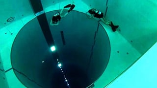 La instalación cuenta con cavernas submarinas. (INTERNET)
