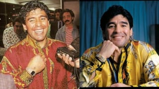 Maradona impuso diversas modas a lo largo de sus años de carrera. (EFE/ESPECIAL)