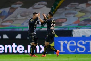 Los Esmeralda de León buscarán revertir el marcador de 1-2 del duelo de ida ante Puebla dentro de los cuartos de final del Guard1anes 2020. (ARCHIVO)
