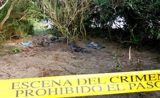 El colectivo consiguió localizar también diez cuerpo, los cuales no han sido identificados (ESPECIAL) 