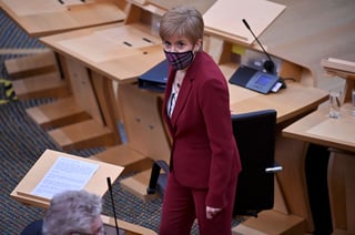 La dirigente independentista subrayó que Escocia está preparada. (ARCHIVO)