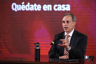 El subsecretario de Prevención y Promoción de la Salud, Hugo López-Gatell, respondió a los cuestionamientos sobre la alerta de la Organización Mundial de la Salud (OMS) respecto a la pandemia en México señalando que 'ya se había presentado'. (EL UNIVERSAL)