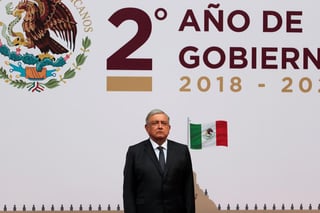 Al rendir un mensaje con motivo de su segundo año de Gobierno, el presidente Andrés Manuel López Obrador aseguró que se ha avanzado en el objetivo de transformar a México. (AGENCIAS)