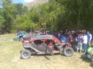 Conductores de vehículos 'racer' promovieron un amparo para poder circular en el Cañón de Fernández, una área protegida.
