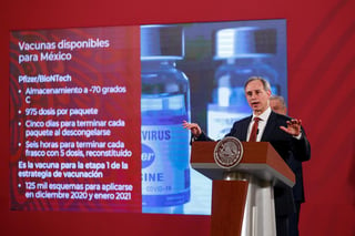 El jueves Hugo López-Gatell Ramírez, subsecretario de Prevención y Promoción de la Salud, aseguró que las entidades están imposibilitadas de adquirir los fármacos. (ARCHIVO)