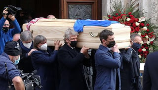 Tras llegar del funeral de Rossi, su esposa descubrió que su hogar había sido allanado (ESPECIAL) 