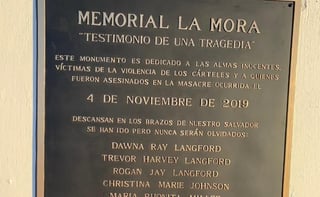 Se encuentra en la carretera del municipio de Bavispe que conduce a la comunidad de La Mora, a pocos metros de donde ocurrió la masacre. (ESPECIAL)