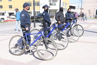 Regresa a Monclova los policías en bicicleta