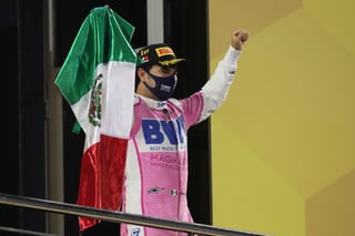 La de 2020 fue la mejor temporada para Sergio Pérez en la Fórmula Uno, lo que hizo que Red Bull se fijara en el mexicano para el próximo año. (EFE)