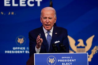 El presidente electo Joe Biden dijo el martes que tomará meses revertir algunas de las acciones emprendidas por el presidente Donald Trump respecto a la inmigración. (ESPECIAL) 