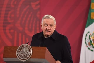 López Obrador anunció este martes que decidió suspender su gira de trabajo de fin de año por Chiapas para quedarse en la Ciudad de México y estar pendiente de la situación de la pandemia. (EL UNIVERSAL)