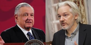 López Obrador informó que pedirá a la Secretaría de Relaciones Exteriores de México iniciar los trámites correspondientes para solicitar al Reino Unido la posibilidad de que Assange quede en libertad. (ESPECIAL)