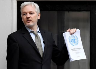 La Justicia británica rechazo hoy extraditar a Julian Assange, fundador de WikiLeaks, a Estados Unidos, señalando que podría afectar su salud mental. (EFE) 
