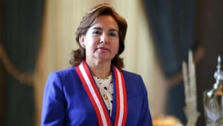 La jueza suprema Elvia Barrios asumió este lunes como la primera presidenta del Poder Judicial de Perú, en 196 años de creación de la judicatura y en el año en que el país andino celebrará el bicentenario de su independencia. (ESPECIAL) 

