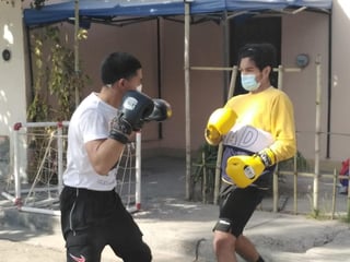 Boxeadores preparan sus puños en La Laguna. (EL SIGLO DE TORREÓN)
