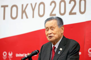 El presidente del comité organizador de los Juegos de Tokio 2020, Yoshiro Mori, confía en que los Juegos se disputarán este año. (AP)