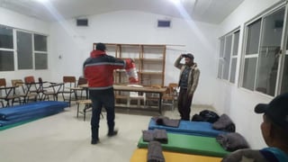 En Saltillo se dio albergue a nueve personas, ocho en Nueva Rosita, cuatro en Monclova y cinco en Frontera.(ARVHIVO)