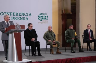 López Obrador dijo que no fueron rebasados en la capacidad hospitalaria y confió que esa tendencia se mantenga a la baja, por lo que pidió a la población que mantenga las medidas sanitarias preventivas. (EL UNIVERSAL)