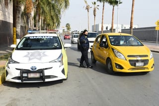 El director de Tránsito indicó que con el recorrido de las patrullas viales se busca abarcar mayor cantidad de vialidades en Torreón. (JESÚS GALINDO)