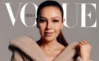 La icónica artista mexicana Thalía dio este martes una muestra más de su vigencia al protagonizar su primera portada para Vogue México en un momento familiar muy complicado para ella. (INSTAGRAM)