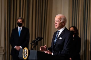 El presidente de EUA, Joe Biden, suspendió temporalmente este miércoles los acuerdos de comercio de armas con otros países iniciados por su antecesor, Donald Trump, lo que incluye el trato para vender aviones de combate F-35 a los Emiratos Árabes Unidos (EAU). (EFE) 