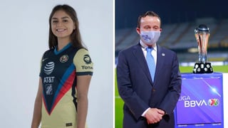 La Liga MX respaldó a Jana Gutiérrez, futbolista del Club América Femenil, tras recibir amenazas de muerte en sus redes sociales. (ESPECIAL)
