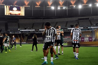 El artillero Marinho, escogido como el mejor jugador de la Copa Libertadores por votación popular, pidió este sábado disculpas a la afición del Santos por la derrota en la final (1-0) ante el Palmeiras, que conquistó así su segundo título en el torneo continental. (EFE)

 