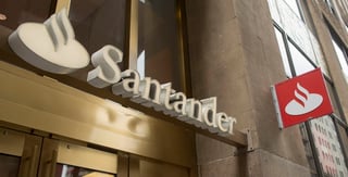Al cierre de 2020 el índice de la cartera vencida de Santander se ubicó en 3.08 %, un aumento de 80 puntos base comparado con el 2019. (AGENCIAS) 