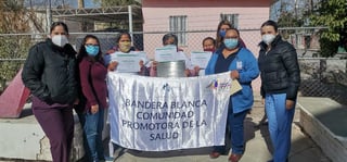 La Dirección de Salud Municipal en Matamoros, en coordinación con la Secretaría de Salud del Estado ejecutó el programa; Entornos y Comunidades Saludables, en tres ejidos. (ESPECIAL)