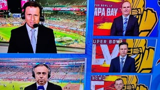 Al término del Super Bowl LV, las cosas se calentaron entre conductores en la transmisión de FOX Sports. (ESPECIAL)
