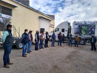 En Matamoros se hizo la entrega de 5 mil nogales, dentro del proyecto de reconversión de cultivos que lleva a cabo la Secretaria de Desarrollo Social en Coahuila. (EL SIGLO DE TORREÓN)
