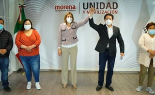 Tras varias semanas de debate, el Comité Ejecutivo Nacional (CEN) de Morena dio a conocer que Mónica Rangel es su precandidata para contender por el gobierno de San Luis Potosí.
 (ESPECIAL)