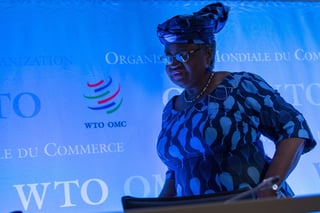 La nigeriana, con 25 años de experiencia en distintos puestos del Banco Mundial (BM), fue elegida hoy con el consenso de las 164 economías de la OMC. (ARCHIVO) 
