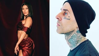 La mayor del clan Kardashian, Kourtney, confirmó finalmente su noviazgo con el baterista del grupo estadounidense Blink-182, Travis Barker, luego de meses de rumores.  (ESPECIAL) 
