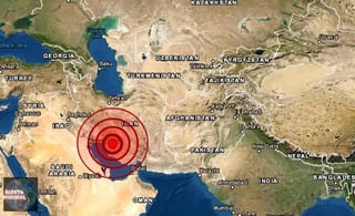  Un sismo de magnitud 5.6 sacudió el centro de Irán el miércoles, provocando heridas a por lo menos 10 personas, reportaron medios iraníes. (ESPECIAL)
