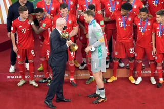 El presidente de la FIFA, Gianni Infantino, destacó el éxito de la celebración del reciente Mundial de Clubes de Catar y consideró que es una señal de que el próximo campeonato en 2022 'será una competición fantástica'. (ARCHIVO)
