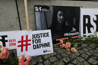 La Justicia de Malta condenó hoy a 15 años a Vincent Muscat, quien ha admitido su participación en el asesinato de la periodista Daphne Caruana Galizia en octubre de 2017, informan los medios del país. (ARCHIVO) 