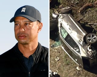 El golfista Tiger Woods resultó herido de gravedad este martes en un accidente de tránsito cerca de Los Ángeles, que provocó su entrada en quirófano por las 'múltiples lesiones' sufridas en sus piernas, informó este martes su agente, Mark Steinberg. (AP)