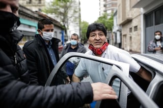 Esta semana Morales participó en diferentes actos proselitistas después de estar alejado casi un mes del ojo público por el COVID-19. (ARCHIVO) 