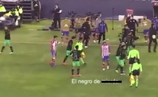 Se siguen filtrando las pruebas donde se quiere demostrar los supuestos actos de racismo que se presentaron en el juego entre el Atlético de San Luis y Santos Laguna, en la jornada anterior. (ESPECIAL)