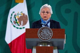 La secretaria de Gobernación, Olga Sánchez Cordero, de manera virtual, reconoció la labor de la Confederación de Trabajadores de México (CTM) durante su 85 aniversario y aseguró que el gobierno de la cuarta transformación apoya la lucha de los trabajadores, ya que son el engranaje del país. (ARCHIVO)