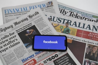 Facebook anunció que planea invertir 1,000 millones de dólares para “apoyar a la industria de las noticias” en los próximos tres años. (EFE)
