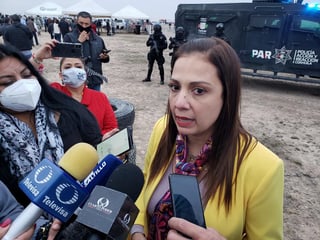 Sonia Villarreal Pérez, titular de la SSP del Estado de Coahuila