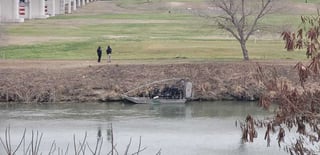 Las autoridades norteamericanas localizaron este viernes los cuerpos de dos hombres flotando a orillas del río Bravo.