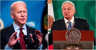 López Obrador aseguró que su homólogo de Estados Unidos, Joe Biden, no ve a México como el patio trasero de Estados Unidos. (ESPECIAL)