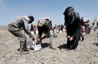 La ONU considera necesarios al menos 3,850 millones de dólares para responder este año a la crisis humanitaria en Yemen. (EFE) 
